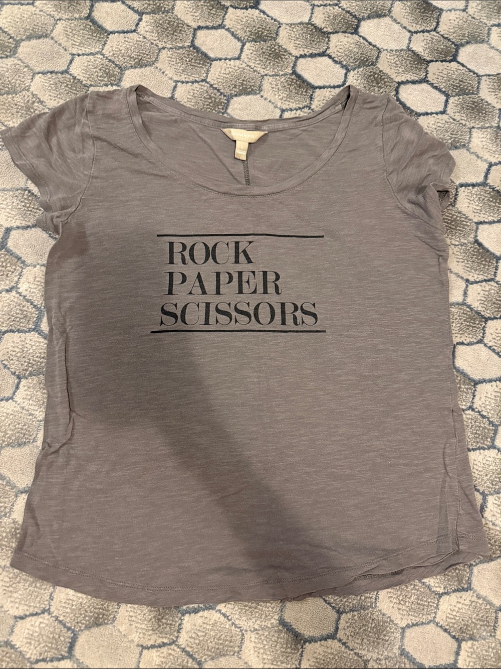 Banana Republic Short Sleeve Tee - Charcoal